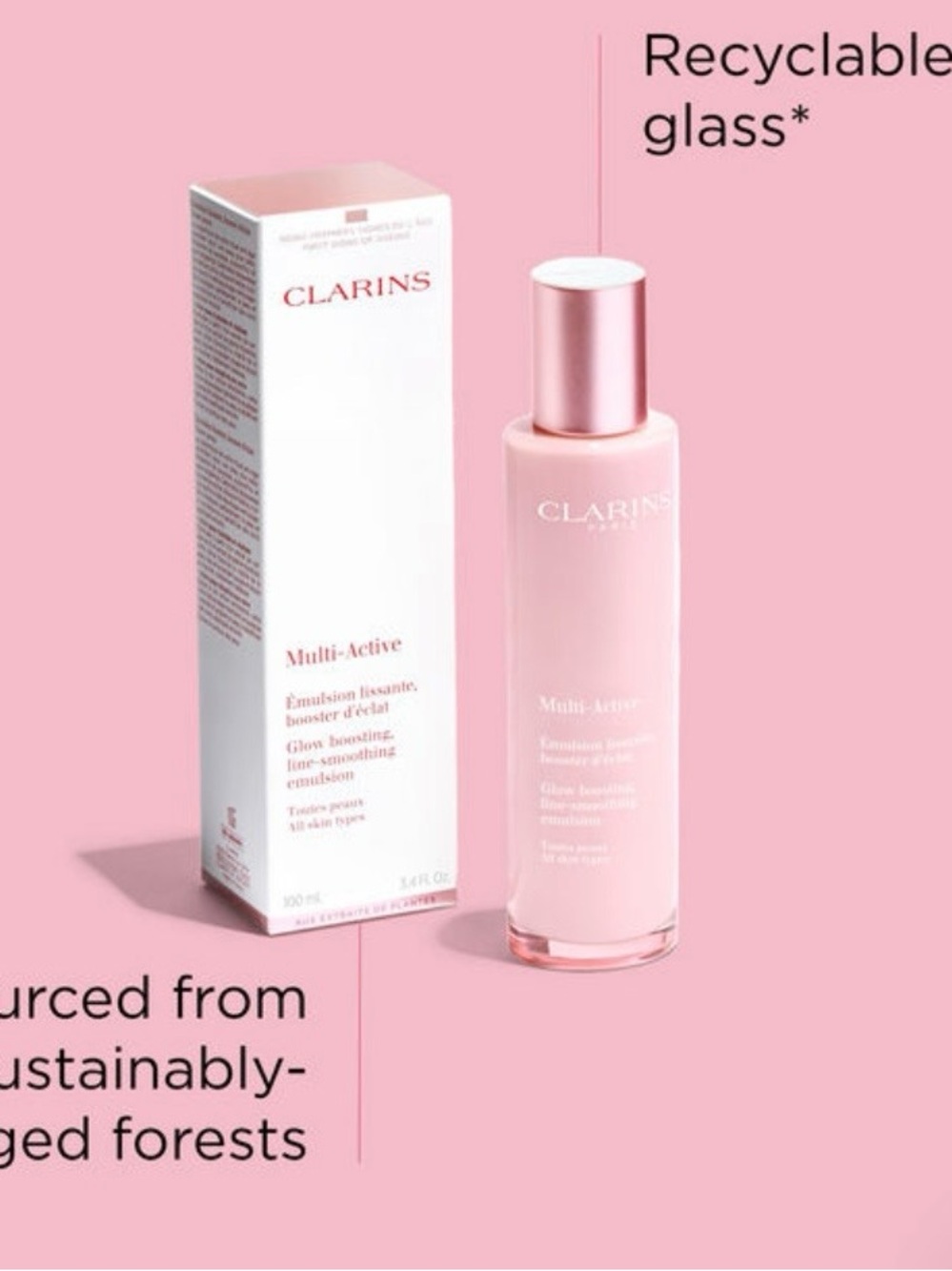 NWT Clarins Multi-Active Matte Emulsion Moisturizer